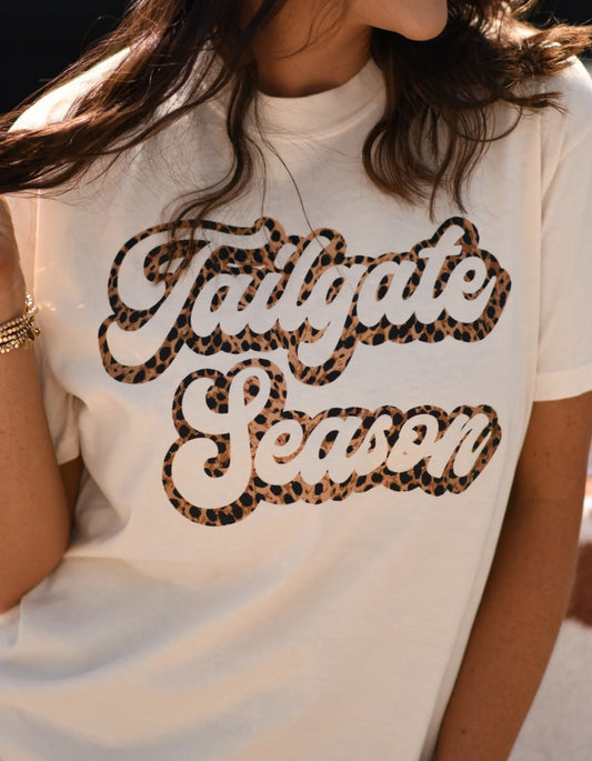 Tailgate Season Leopard Tee