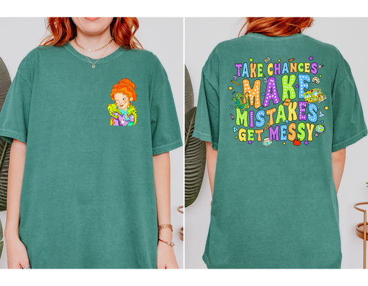 Ms. Frizzle - front and back