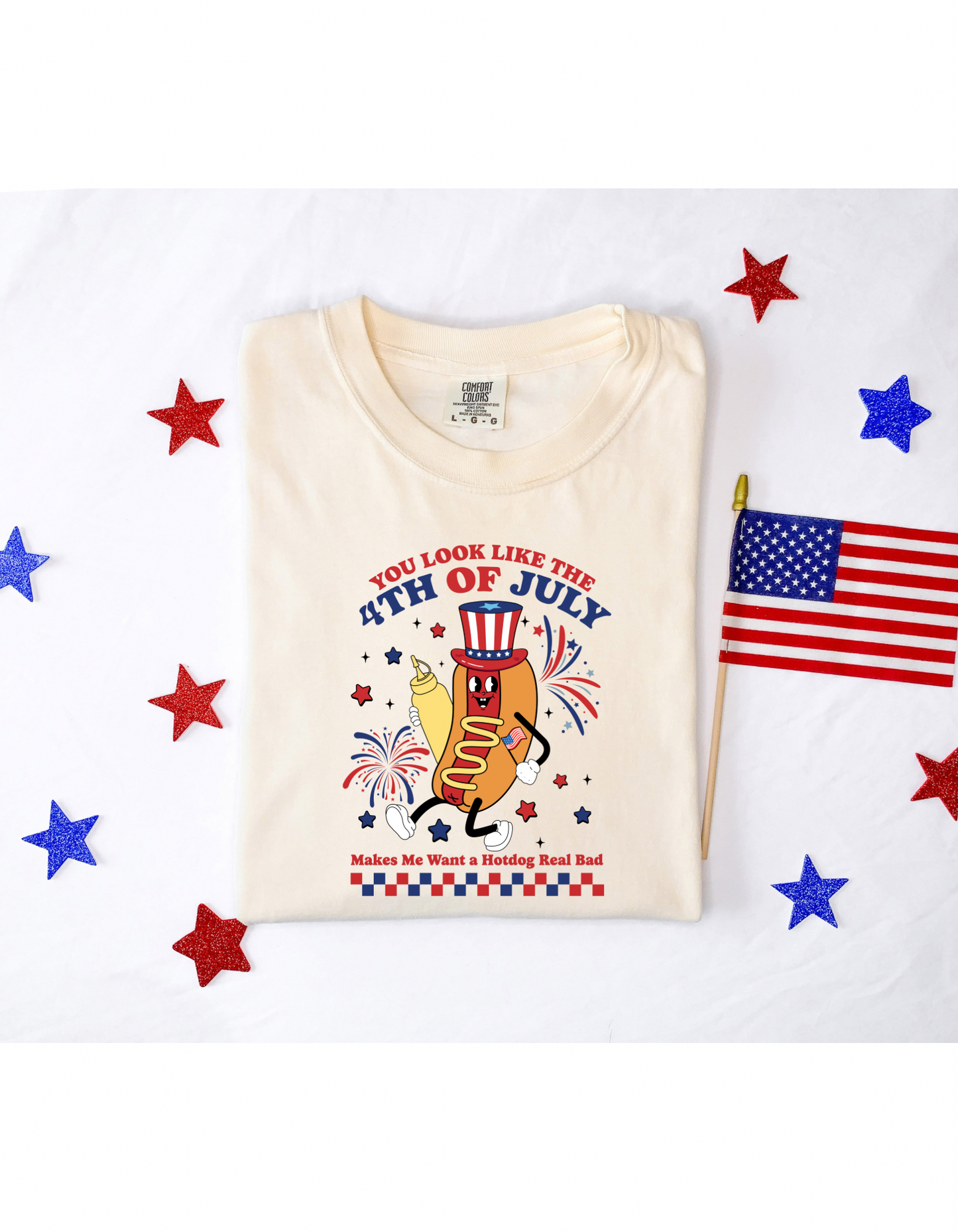 You look like the 4th of July