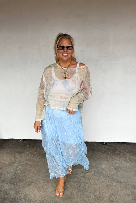 PREORDER - Sunday Market Top