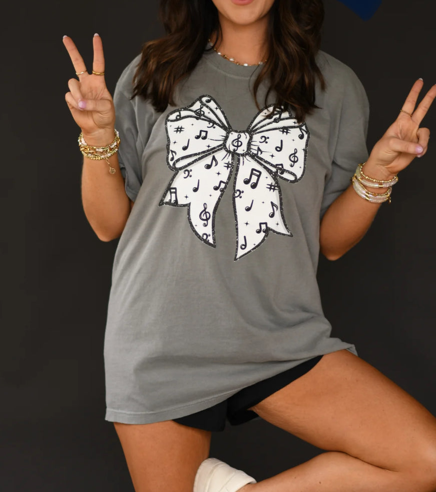 Band Bow Tee