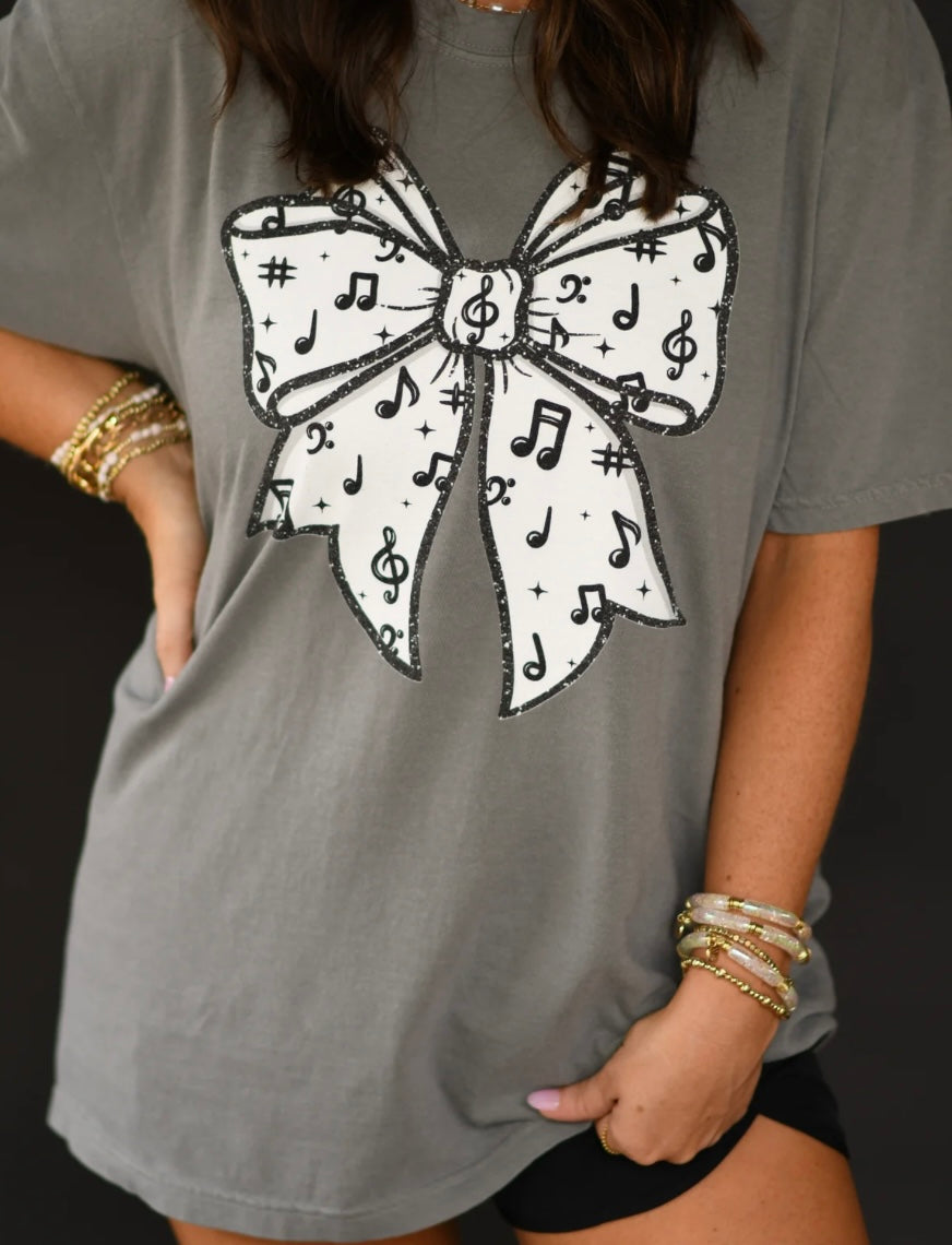Band Bow Tee