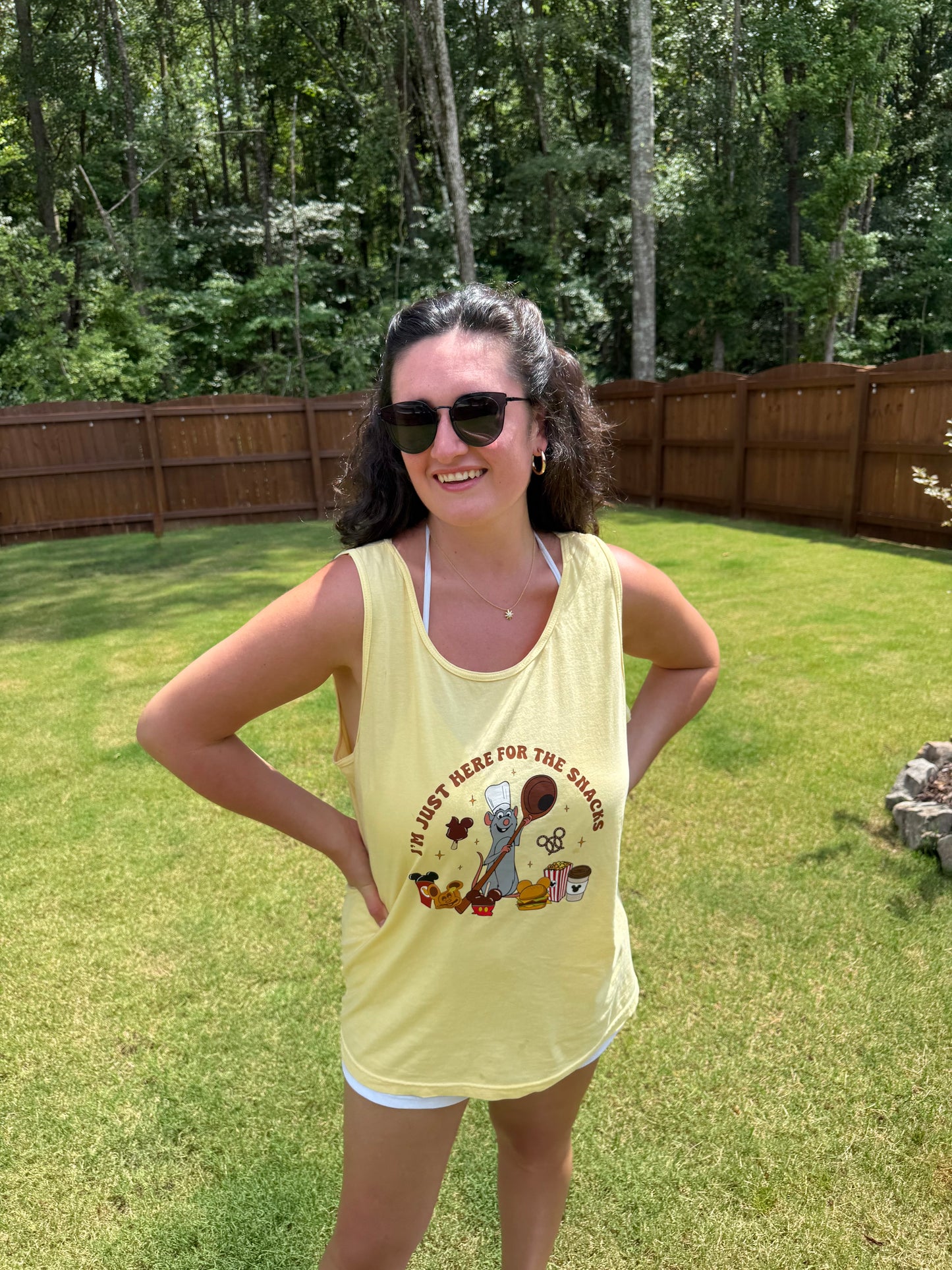 I’m just here for the snacks