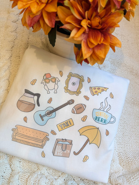 Friends Icons - Sweatshirt