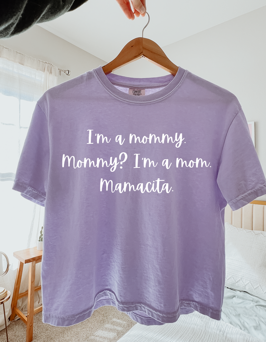 I’m a mommy - Crop Top