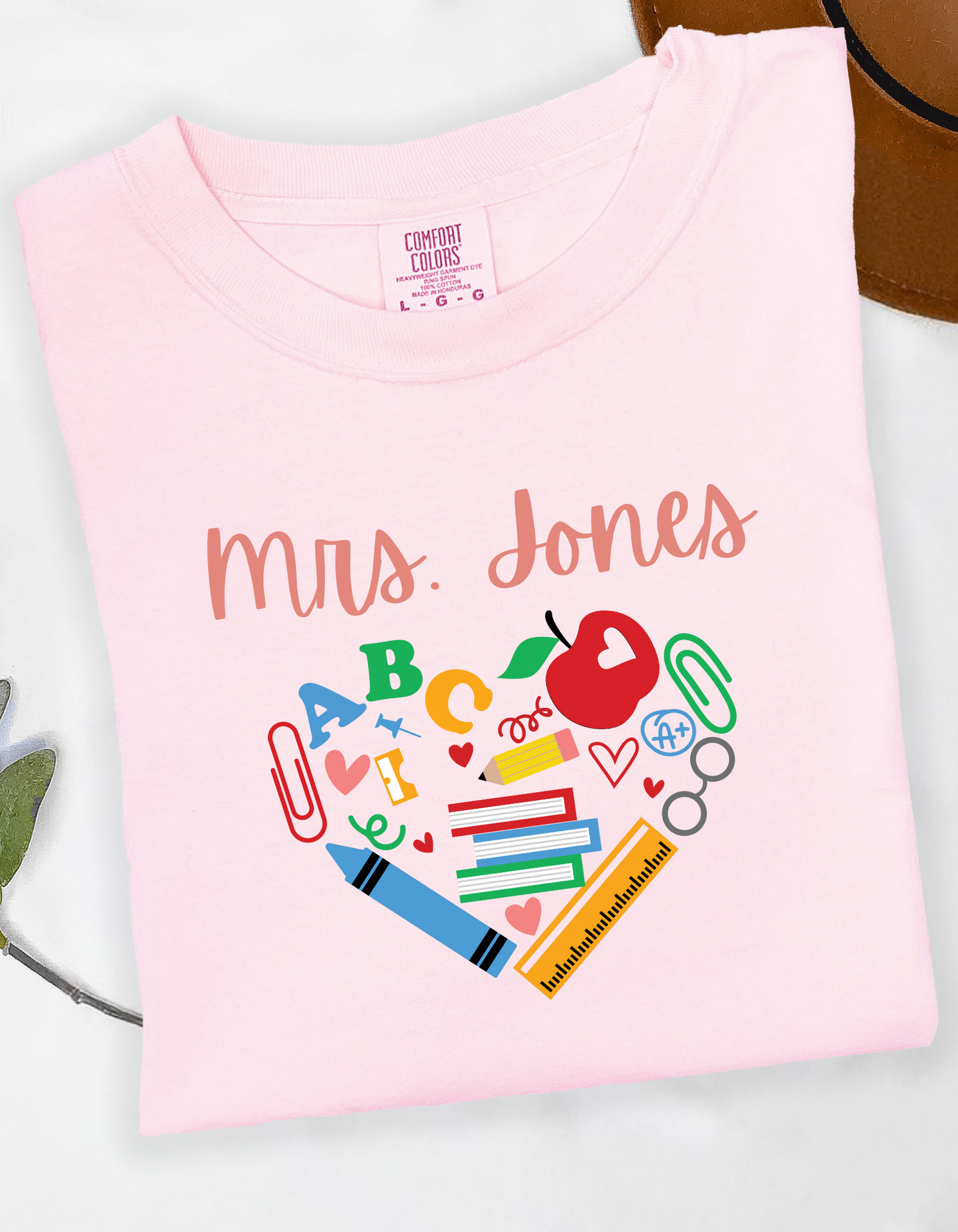 Teacher Heart - Customizable