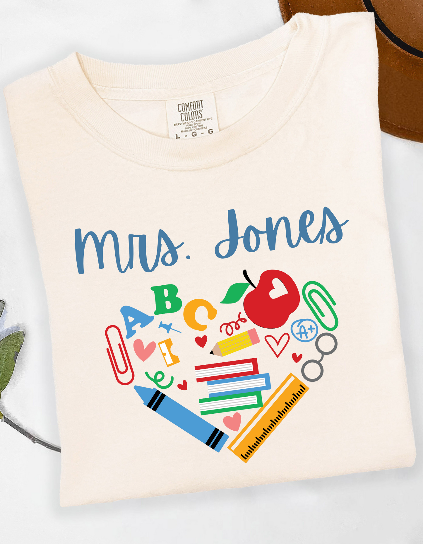 Teacher Heart - Customizable