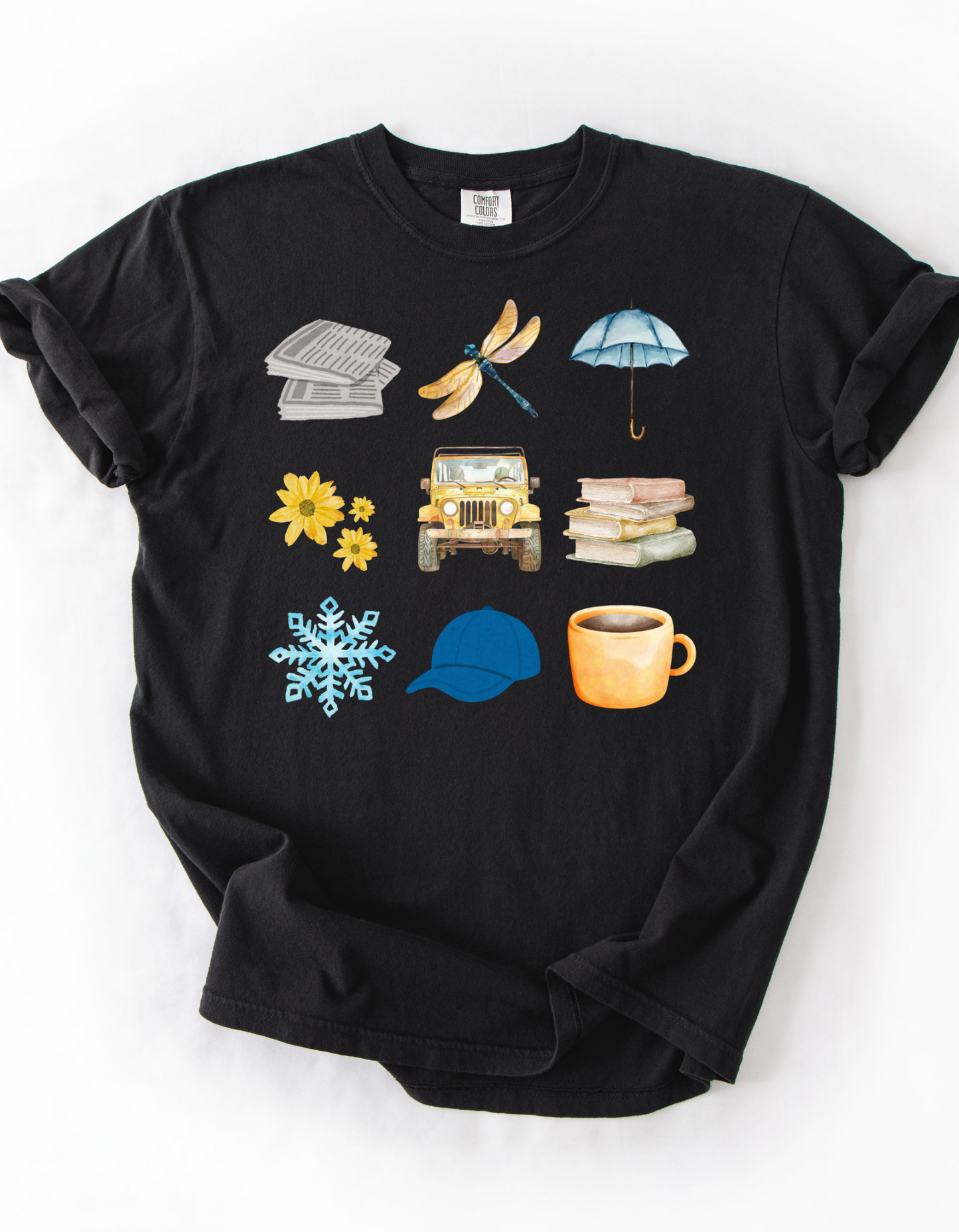 GG icons - 3x3 design will be on the back of the shirt!