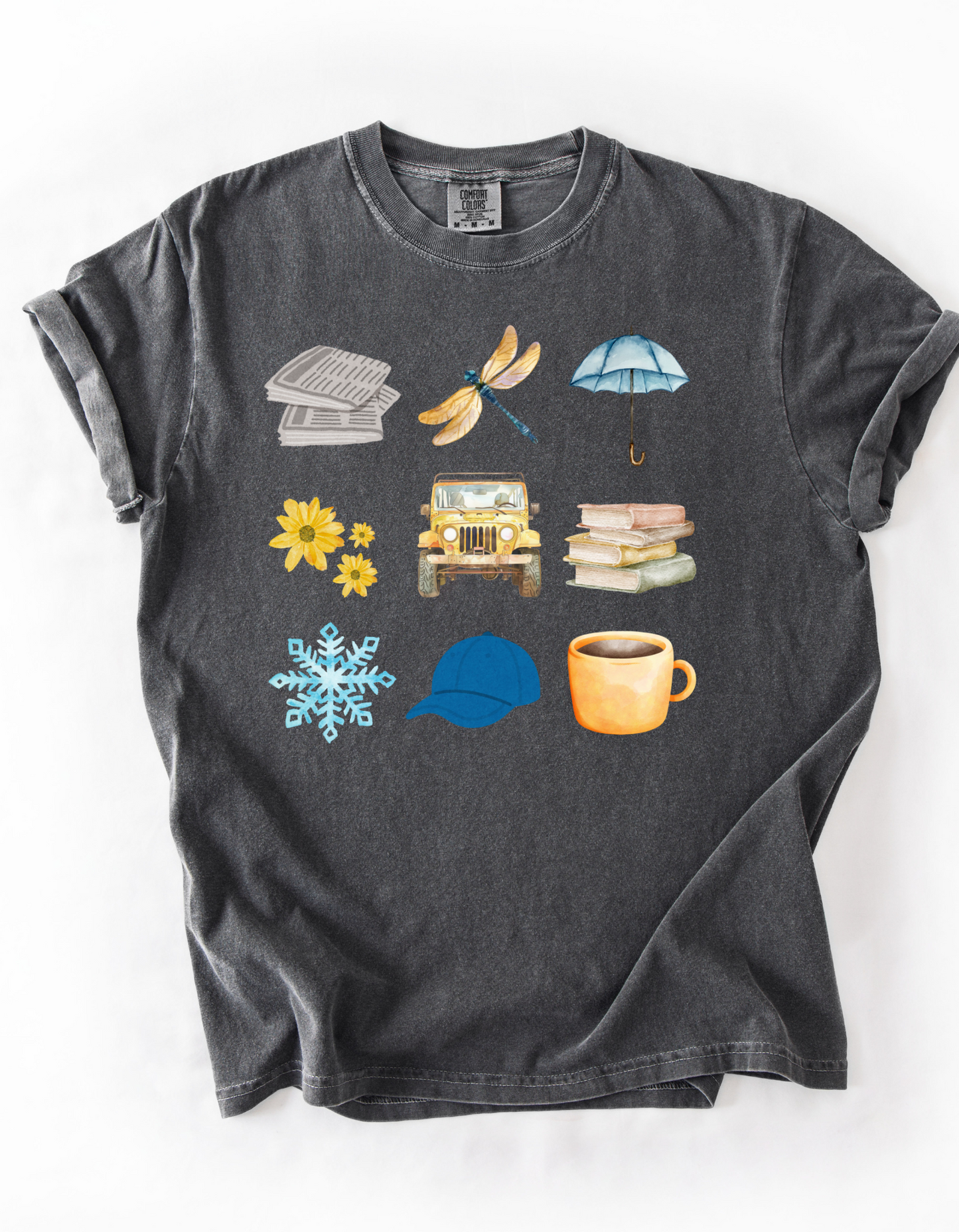 GG icons - 3x3 design will be on the back of the shirt!
