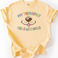 My therapist dog tee